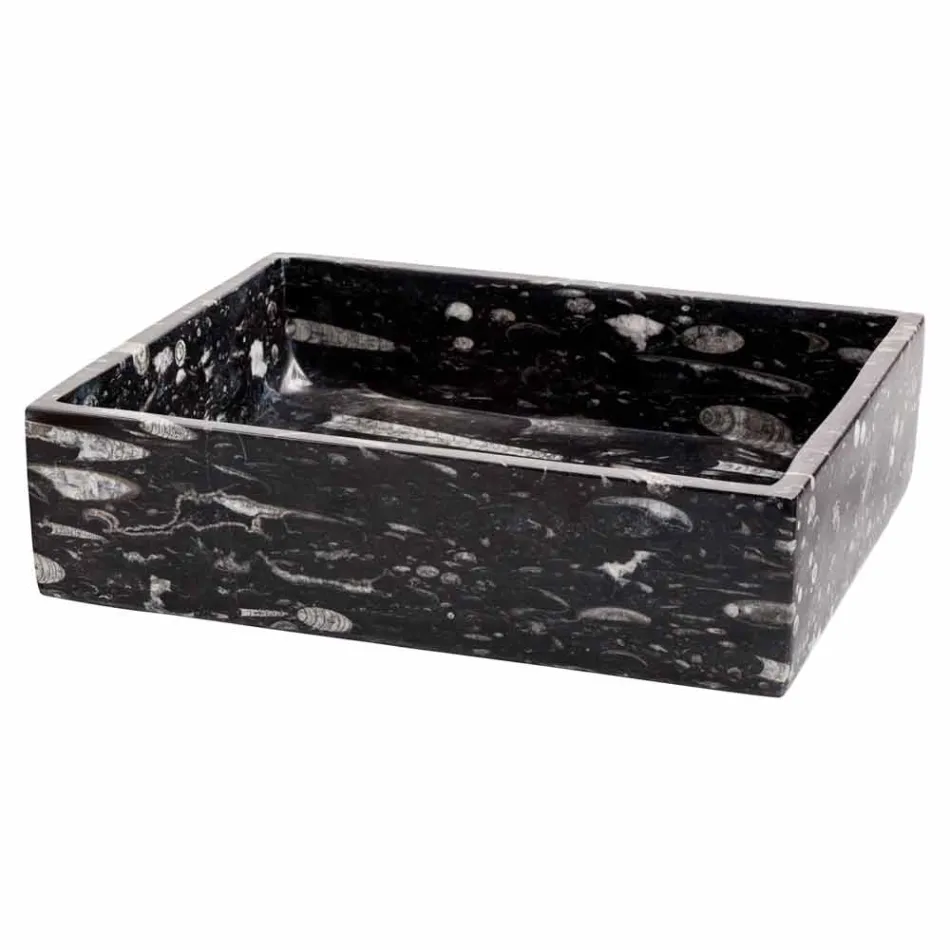 Umywalka marmur projekt wspierający Ozzy, jeden kawałek Viadurini