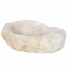 Umywalka kryształ kwarcu wsparcie projektowe Iva, handmade Viadurini