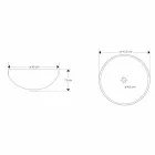 Zaprojektuj umywalkę nablatową z przezroczystej żywicy i miedzi - Salvatore Viadurini