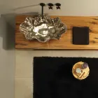 Nowoczesna umywalka ceramiczna wykonana we Włoszech Cubo Viadurini