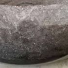 Umywalka z naturalnego kamienia Grey Iza, unikatowa Viadurini