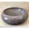 Umywalka z naturalnego kamienia Grey Iza, unikatowa