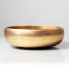 Ręcznie toczony metalowy zlew blatowy z gliny raku - Prisma Viadurini