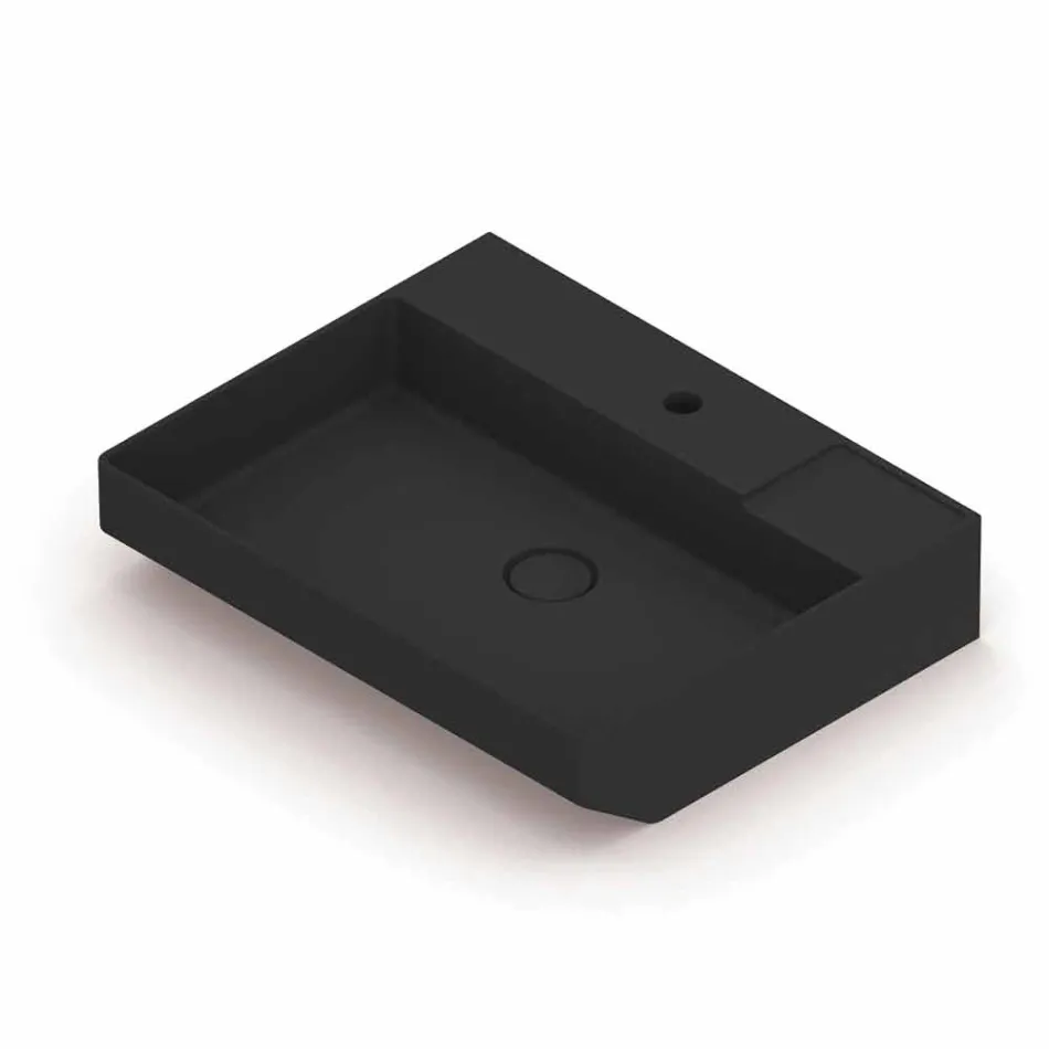 Umywalka ceramiczna nablatowa wykonana we Włoszech, Viviano Viadurini