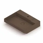 Umywalka ceramiczna nablatowa wykonana we Włoszech, Viviano Viadurini