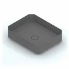 Nowoczesna ceramiczna umywalka nablatowa wykonana we Włoszech, Zulimo Viadurini