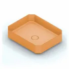 Nowoczesna ceramiczna umywalka nablatowa wykonana we Włoszech, Zulimo Viadurini