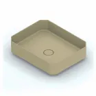 Nowoczesna ceramiczna umywalka nablatowa wykonana we Włoszech, Zulimo Viadurini