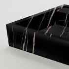 Umywalka nablatowa z gresu porcelanowego imitującego marmur, wyprodukowana we Włoszech - Cervia Viadurini