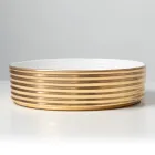 Umywalka nablatowa z falistej porcelany gresowej Made in Italy - Vibrazione Viadurini