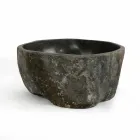 Umywalka nablatowa z naturalnego kamienia rzecznego Agra Viadurini