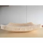 Umywalka z naturalnego kamienia Onyx Miłość, wyjątkowy kawałek Viadurini