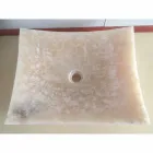 Umywalka z naturalnego kamienia Onyx Miłość, wyjątkowy kawałek Viadurini