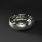 Umywalka nablatowa z wykończeniem Raku Clay Platinum Made in Italy - Ribano Viadurini