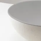 Ręcznie toczony zlew blatowy Raku, wyprodukowany we Włoszech - Magma Viadurini