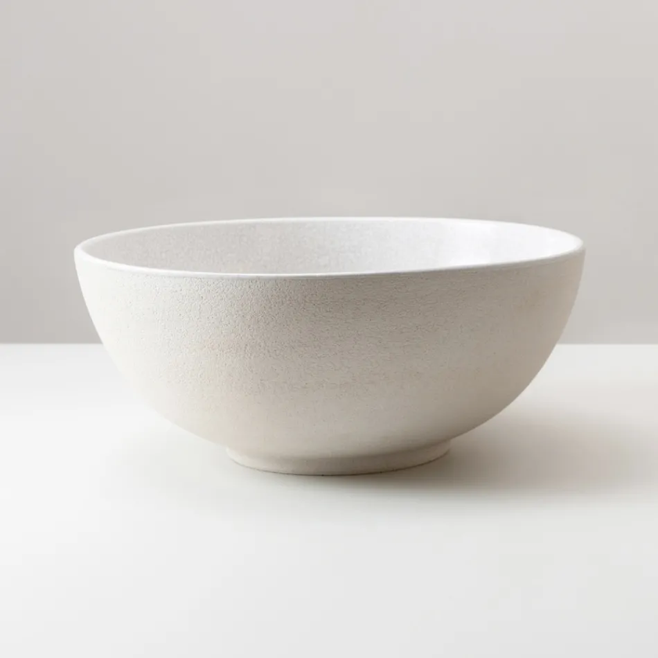 Ręcznie toczony zlew blatowy Raku, wyprodukowany we Włoszech - Magma Viadurini