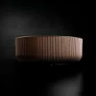 Umywalka nablatowa z żywicą i malowanym szkłem weneckim – Excelsior Viadurini