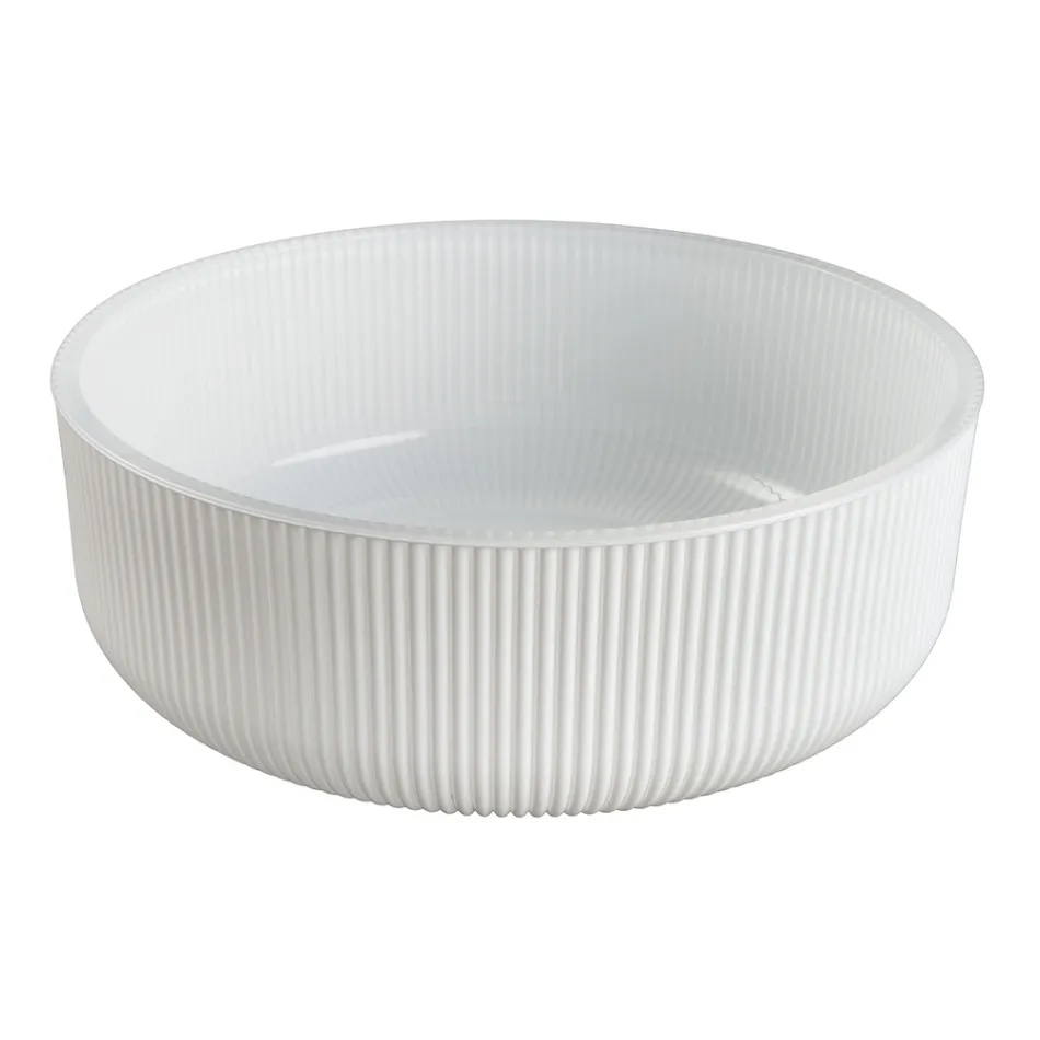 Umywalka nablatowa z żywicą i malowanym szkłem weneckim – Excelsior Viadurini