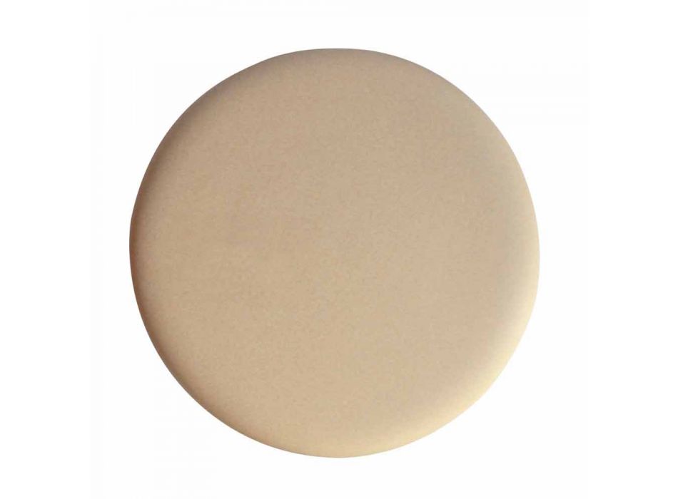 Nowoczesna umywalka nablatowa w kolorze białym lub kolorze ceramicznym Star 50x37 cm Viadurini