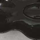 Nowoczesna umywalka nablatowa z błyszczącej ceramiki Made in Italy - Cube Viadurini