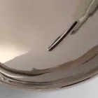 Nowoczesna umywalka ceramiczna nablatowa w platynie wykonana we Włoszech. Zwierzęta Viadurini