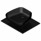 Nowoczesna ceramiczna umywalka nablatowa wykonana we Włoszech, Reale Viadurini