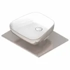 Nowoczesna ceramiczna umywalka nablatowa wykonana we Włoszech, Reale Viadurini