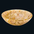 Blat wsparcie nowoczesna sztuczna żywica i kamień agat Petra Viadurini