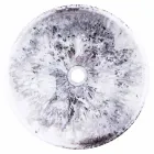 Nowoczesna umywalka nablatowa w kolorze brązowym i czarnym - Dogliola Viadurini