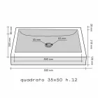 Blat Pomoc Plac Czarny Kamień Naturalny Dżakarta Viadurini