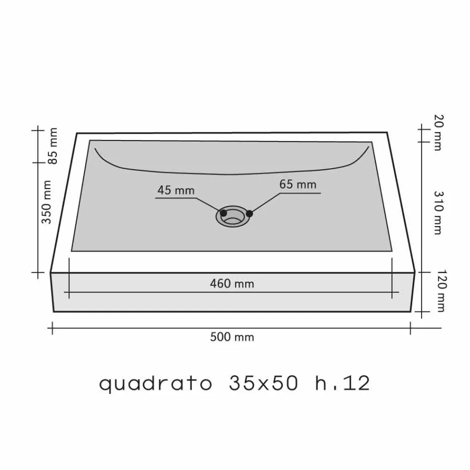 Blat Pomoc Plac Czarny Kamień Naturalny Dżakarta Viadurini