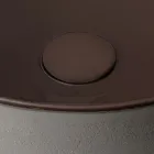 Umywalka nablatowa z naturalnego materiału ziemnego w różnych wykończeniach - Balance Viadurini