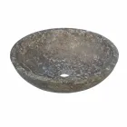 Blat Pomoc Tondo w Antracyt Moyo Viadurini