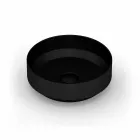 Okrągła, nowoczesna ceramiczna umywalka nablatowa wykonana we Włoszech, Yoel Viadurini