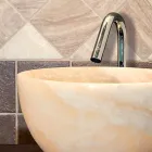 Blat Pomoc Okrągły Onyx Sula Viadurini