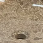 Umywalka okrągła wsparcia, unikalny, naturalny kamień Ziva Viadurini