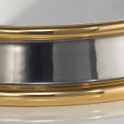 Designowa umywalka wnękowa w glinie ogniowej wykonana we Włoszech, Manilo Viadurini