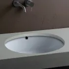 Nowoczesny design, ceramiczny zlew podblatowy - Papavero Viadurini