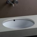Klasyczny design, ceramiczny zlew podblatowy - Papavero