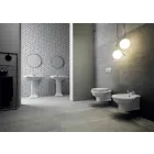 Ściana umywalkowa lub kolumna ceramiczna L70cm Made in Italy Avise Viadurini