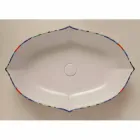 Projekt ceramiczna umywalka nablatowa, wyprodukowana we Włoszech Oscar Viadurini