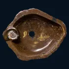 projekt umywalka wpuszczana marmur / support Samir, jeden kawałek Viadurini