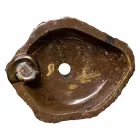 projekt umywalka wpuszczana marmur / support Samir, jeden kawałek Viadurini