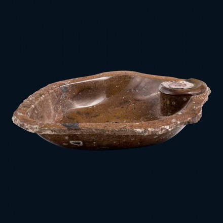 projekt umywalka wpuszczana marmur / support Samir, jeden kawałek Viadurini