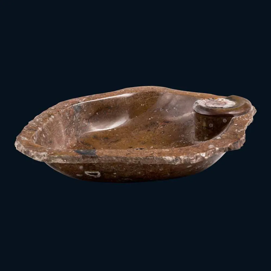 projekt umywalka wpuszczana marmur / support Samir, jeden kawałek Viadurini