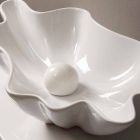 Nowoczesny design ceramicznej umywalki blatowej wyprodukowanej we Włoszech Rayan Viadurini