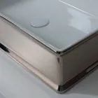 Współczesny blat ceramiczna umywalka wykonana we Włoszech Debora Viadurini