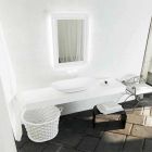 Umywalka wolnostojąca nowoczesna łazienka wykonana we Włoszech Taormina Maxi Viadurini