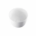 Wolnostojąca okrągła umywalka nablatowa produkowana we Włoszech, Lallio Viadurini