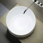 Umywalka wolnostojąca w solidnej powierzchni wykonana we Włoszech, Dongo Viadurini